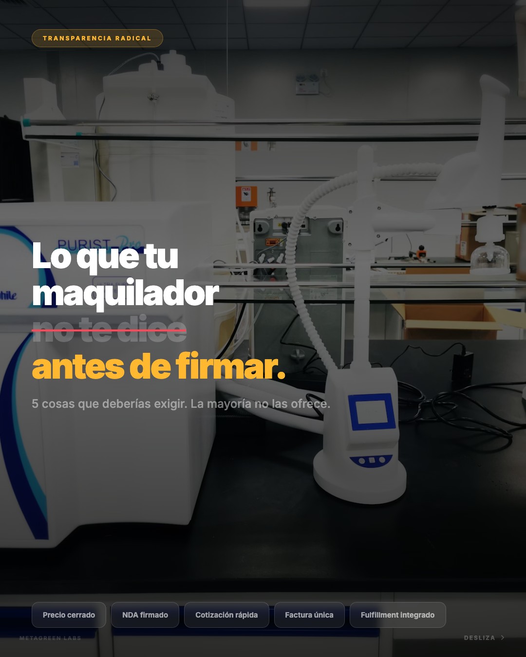 Lo que tu maquilador debería decirte ANTES de firmar.