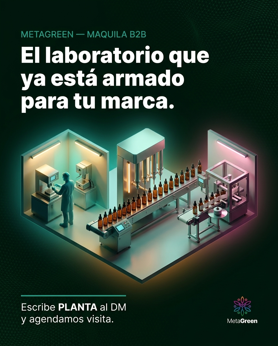 El laboratorio que ya está armado para tu marca.
