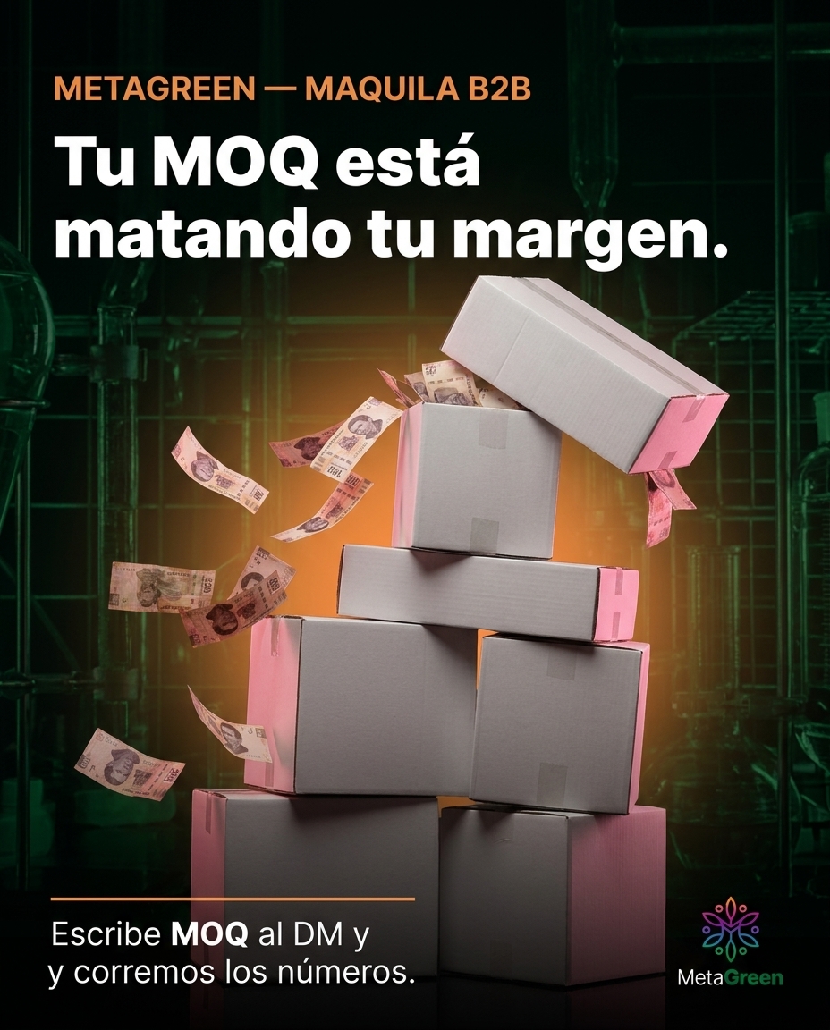 Tu MOQ está matando tu margen.