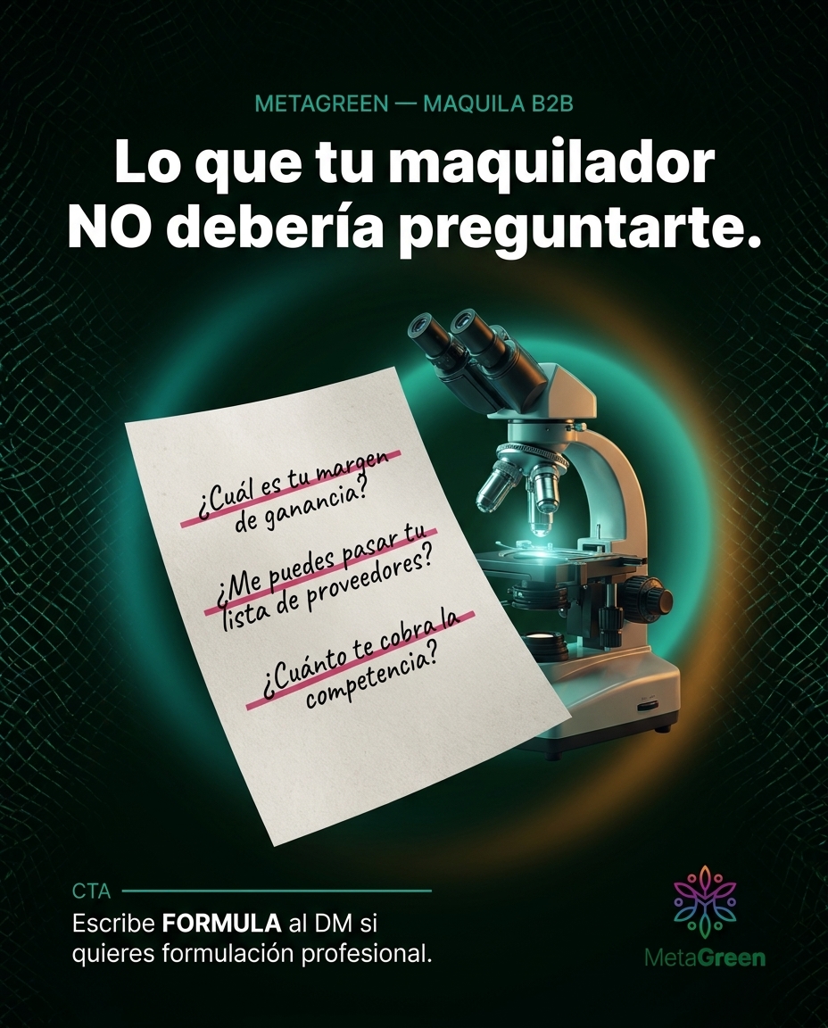 Lo que tu maquilador NO debería preguntarte.